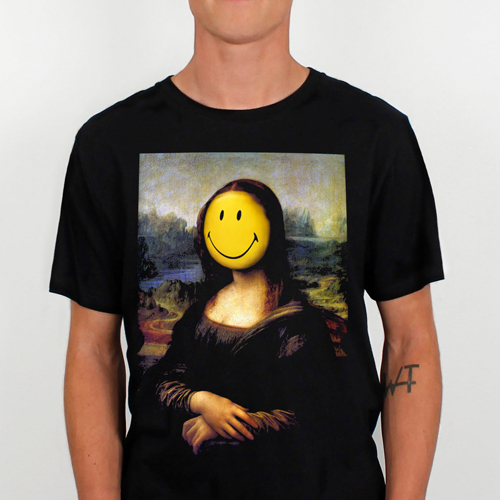 Tee-shirt drôle de Mona Lisa
